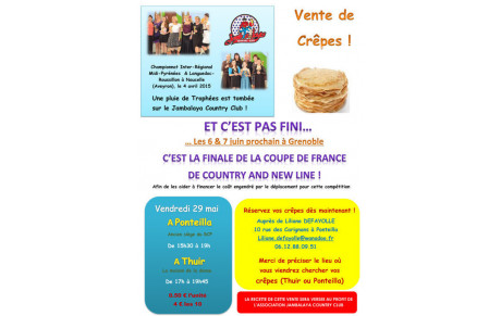 VENTE DE CREPES