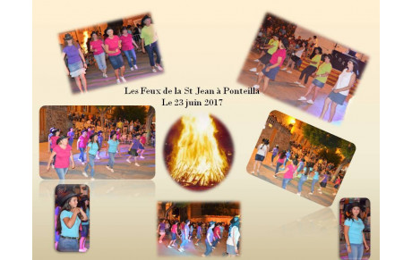 Souvenirs des feux de la St Jean à PONTEILLA 23.06.2017