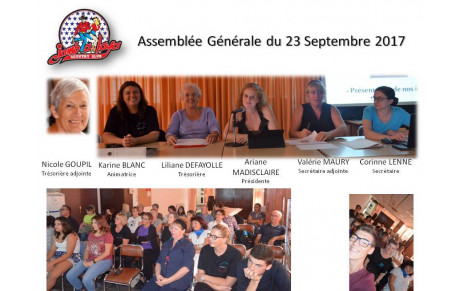 ASSEMBLEE GENERALE DU 23.09.2017