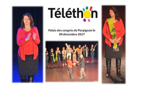 TELETHON PALAIS DES CONGRES DE PERPIGNAN 09.12.17